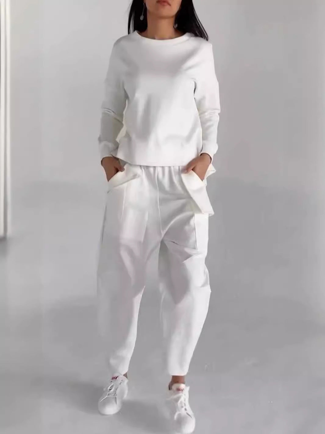 Damen Jogginganzug Sportlich Bequem