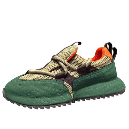 Damen Sneaker Sportlich Atmungsaktives Mesh Bequem