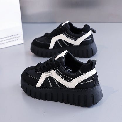 Damen Sneaker Bequem Chunky Sohle Sportschuh Weite