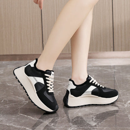 Damen High- Sneaker Warmfleece