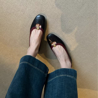 Damen Ballerinas Elegante Flats