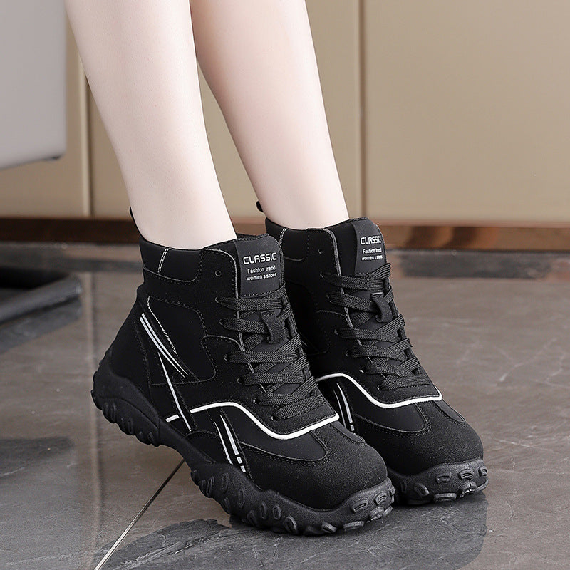 Damen Wanderschuhe Rutschfeste Atmungsaktive Outdoorstiefel