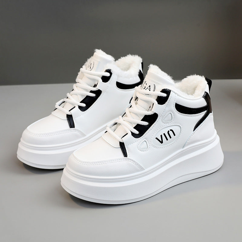 Damen High- Sneaker Weiches Innenfutter Robust