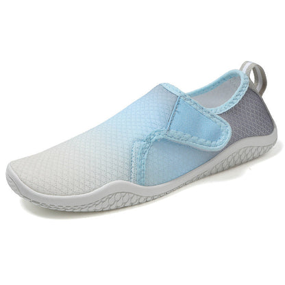 Damen Badeschuhe Elastisch Flexibel Schlüpfdesign