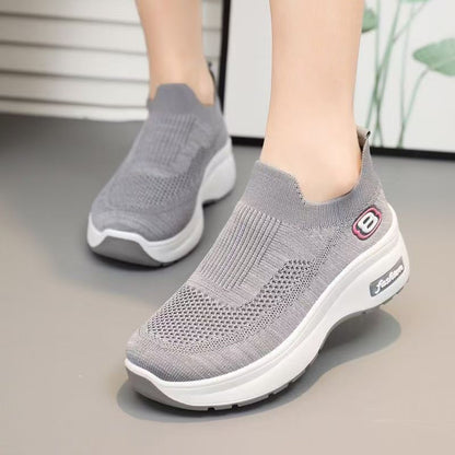 Damen Sneaker Atmungsaktiv Weich Komfort