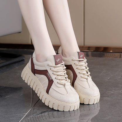 Damen Sneaker Bequem Chunky Sohle Sportschuh Weite