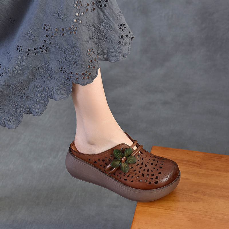 Damen Clogs Ergonomisch Komfortabel Blumenmuster