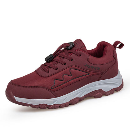 Damen Laufschuhe Rutschfest Elastisch Schnellverschluss