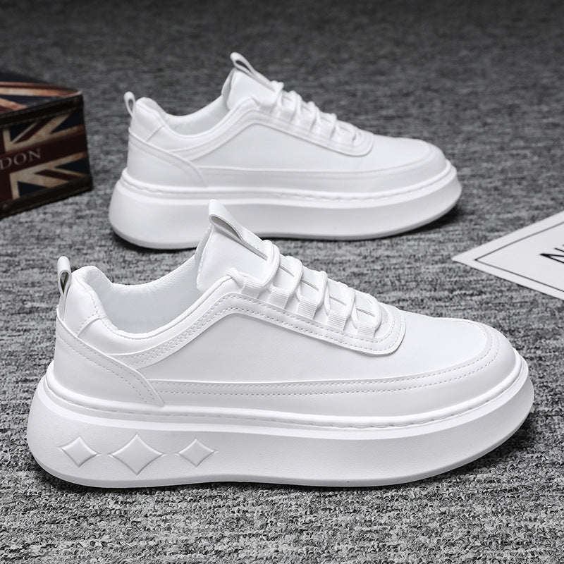 Damen Plateau Sneaker Ledersohlen Hochwertig