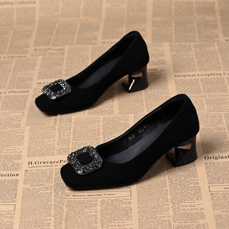 Damen High Heels Pumps Glitzernd