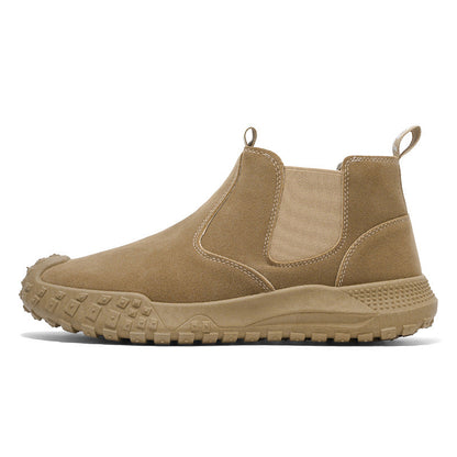Damen Chelsea Boots Sportlich Rutschfest