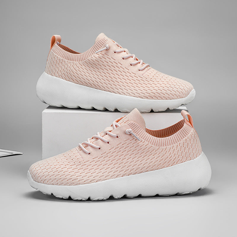 Damen Sneaker Atmungsaktives Netz Leicht Flexibel