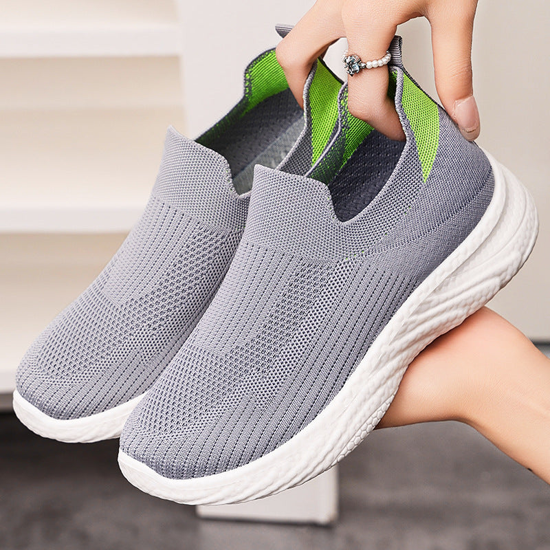 Damen Sneaker Leicht Atmungsaktiv Bequem