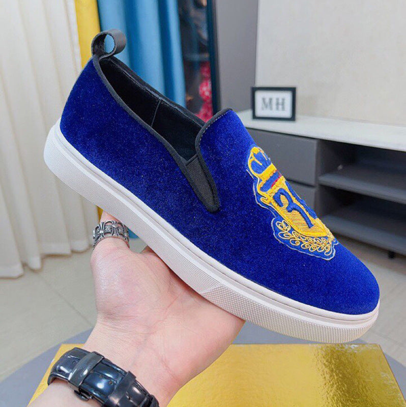 Damen Slip-On Sneaker Bequem Mit Zierdetail