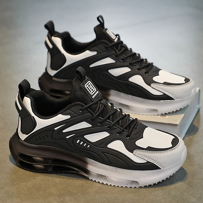 Damen Sneaker Sportlich Luftpolster Bequem Weiß - Norvielle