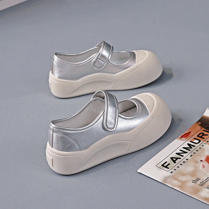 Damen Clogs Sneaker Bequem Klettverschluss Rutschfest