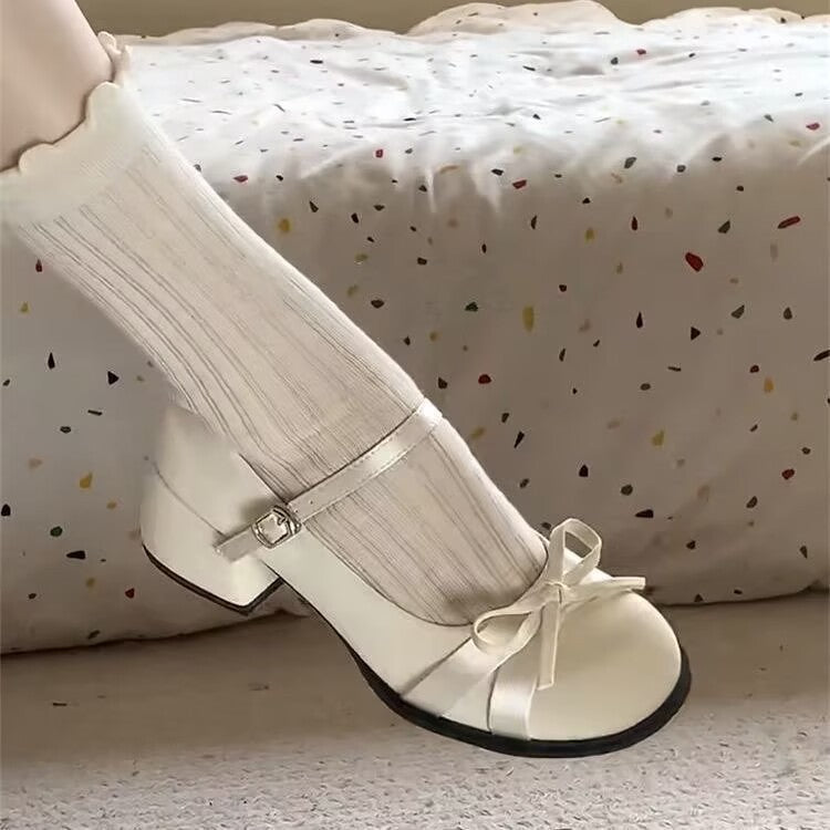 Damen Ballerinas mit Schleifen Detail und Komfortsohle