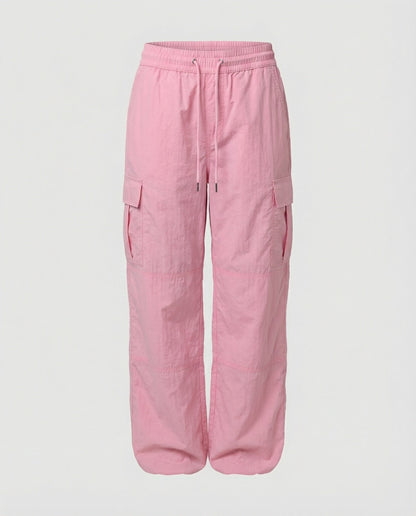 Damen Hochgeschnittene Cargohose Elastisch Bequem