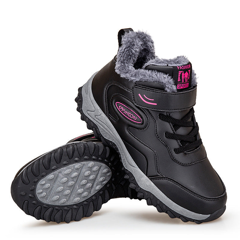 Damen Schnürstiefel Warm Winterstiefel Heidi Style