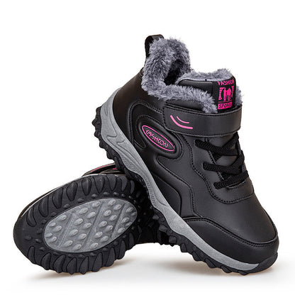 Damen Schnürstiefel Warm Winterstiefel Heidi Style
