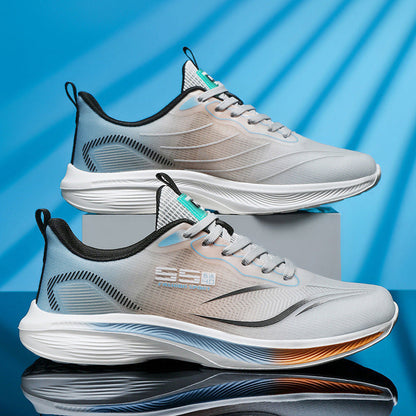 Damen Laufschuhe Leicht Sportlich Sneaker Schwarz - Norvielle