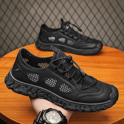 Damen Laufschuhe Atmungsaktiv Schnellschnürsystem Sport Sneaker