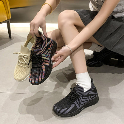 Damen Sneaker Sportlich Flexibel Komfortabel