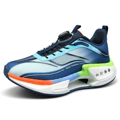 Damen Laufschuhe Weich Sohle Schnellverschluss Sport