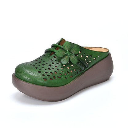 Damen Clogs Ergonomisch Komfortabel Blumenmuster