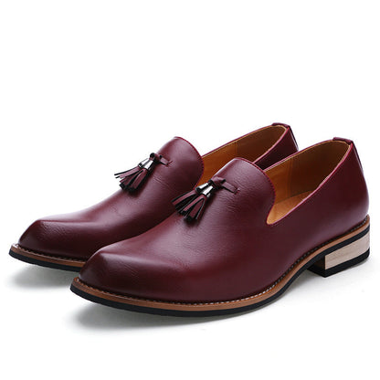Damen Loafers Echtes Leder