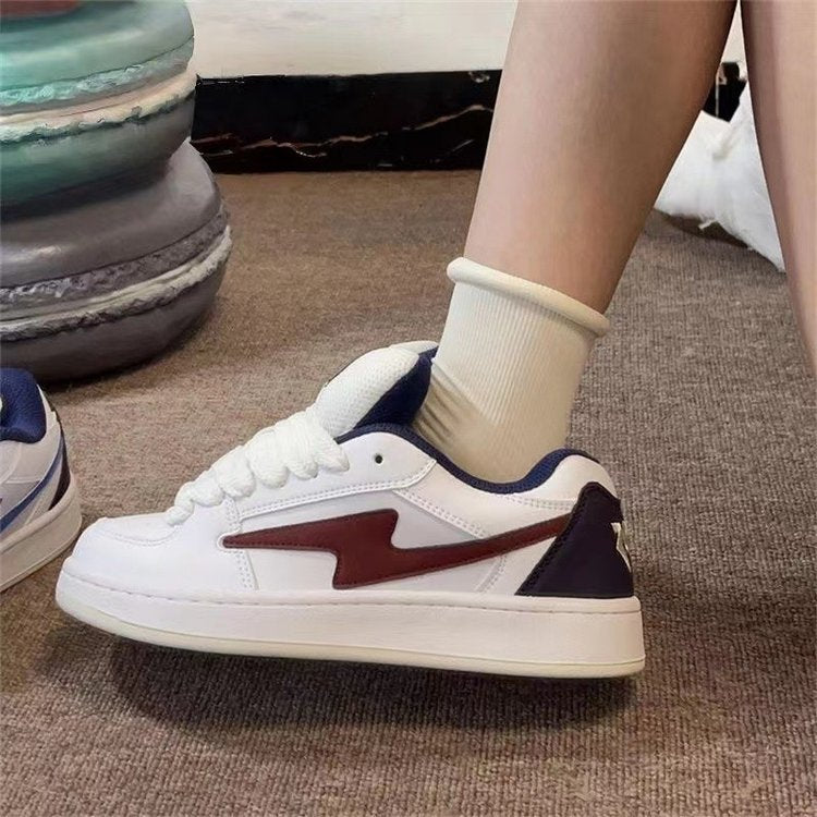 Damen Sneaker Bunt Sportlich Wechselsohlen