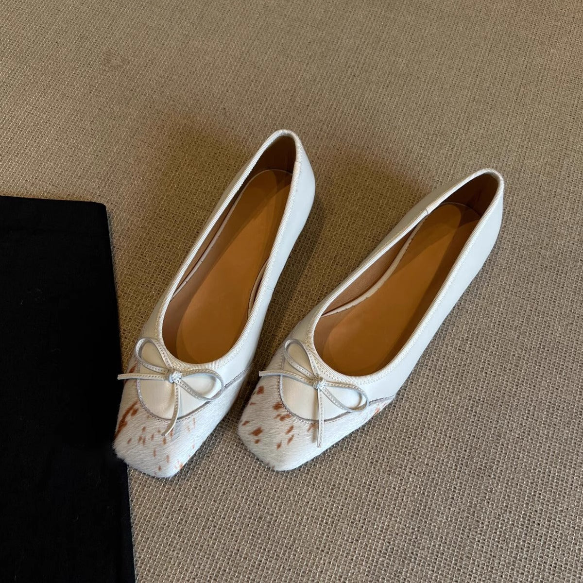 Damen Ballerinas Weich Komfortabel