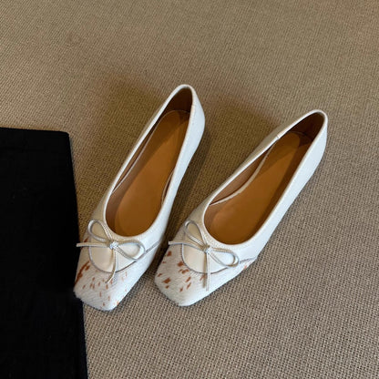 Damen Ballerinas Weich Komfortabel