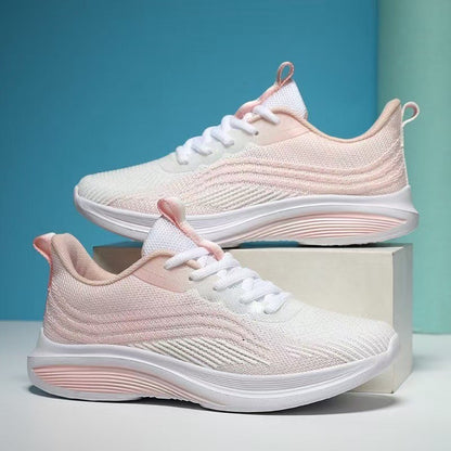 Damen Sneaker Leicht Atmungsaktives Mesh Fitnessschuhe