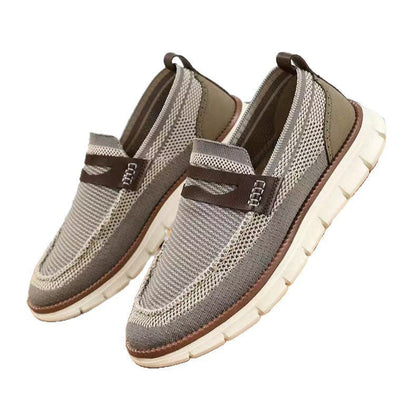 Damen Slip-On Sneaker Atmungsaktiv Sportlich Bequem