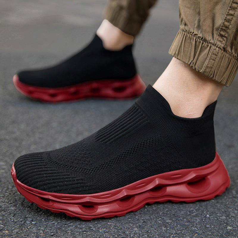 Damen Sneaker Elastisch Dämpfend Komfortschuhe