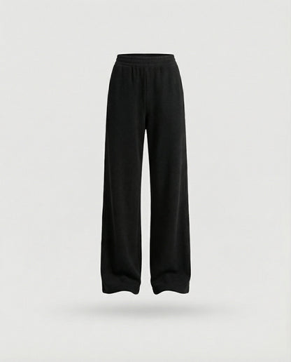 Weite Damenbequemhose Elastikbund Acetat-Mix