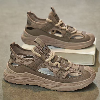 Damen Sneaker Sandalen Sportlich Atmungsaktiv - Norvielle
