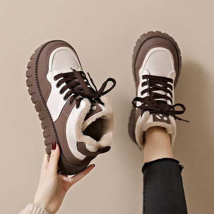 Damen High- Sneaker Weich Rutschfest