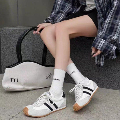 Damen Sneaker Wildleder Rutschfest