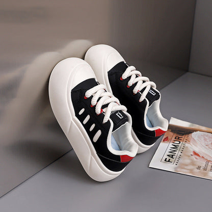 Damen Sneaker Sportlich Atmungsaktiv Dicke Sohle