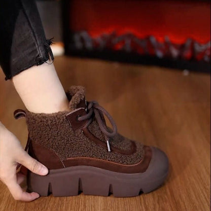 Damen Sneaker Winter Warm Kuschel-Innenfutter