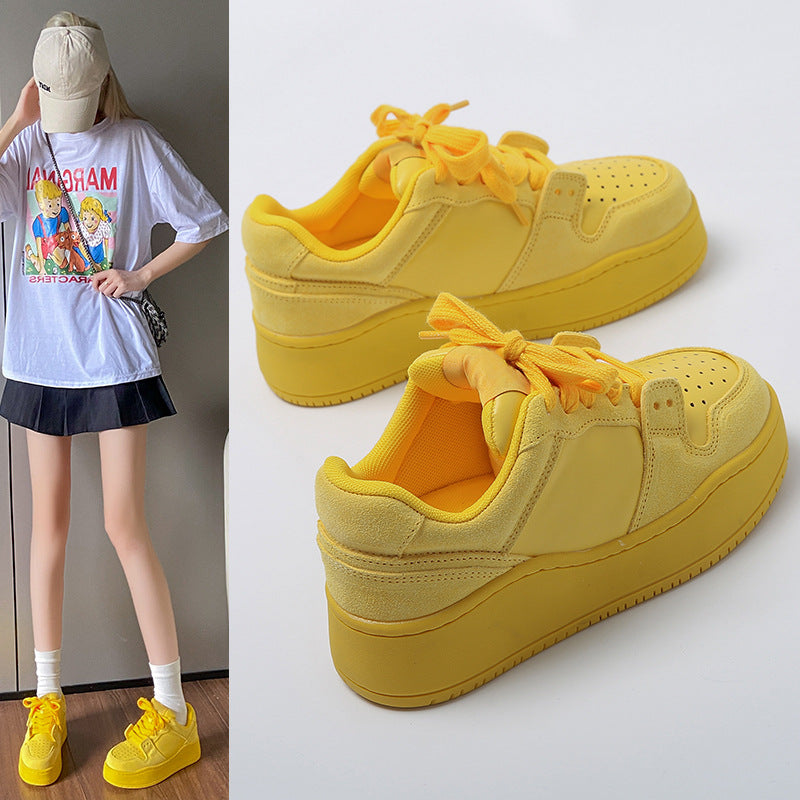 Damen Sneaker Atmungsaktiv Bequem Breite Sohle