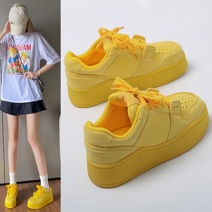 Damen Sneaker Atmungsaktiv Bequem Breite Sohle