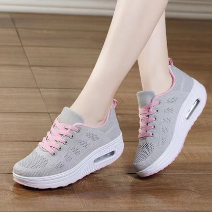 Damen Sport Sneaker Atmungsaktives Luftpolster