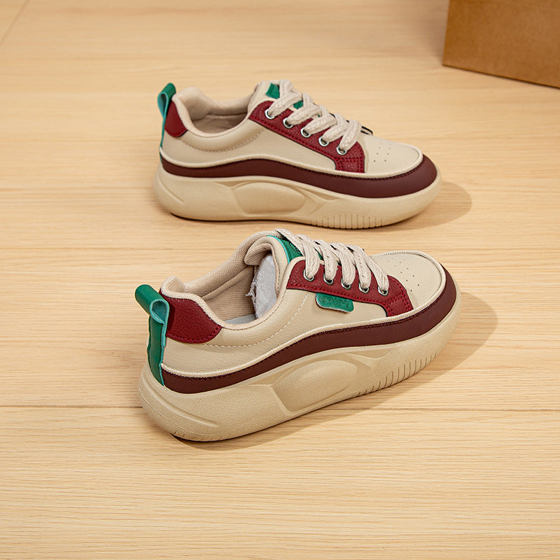 Damen Sneaker Retro Style Bequem