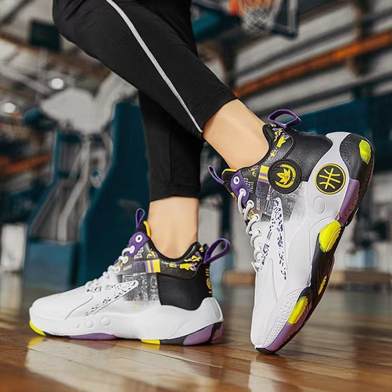 Damen Basketballschuhe Leicht Flexibel Dämpfung