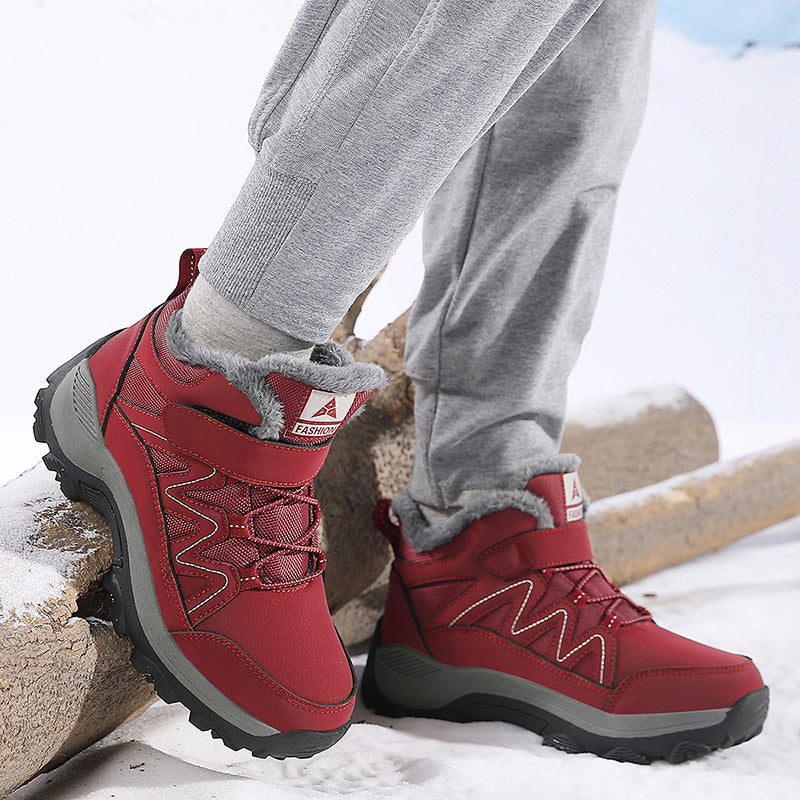 Damen Winterstiefel Isoliert Rutschfest Weich