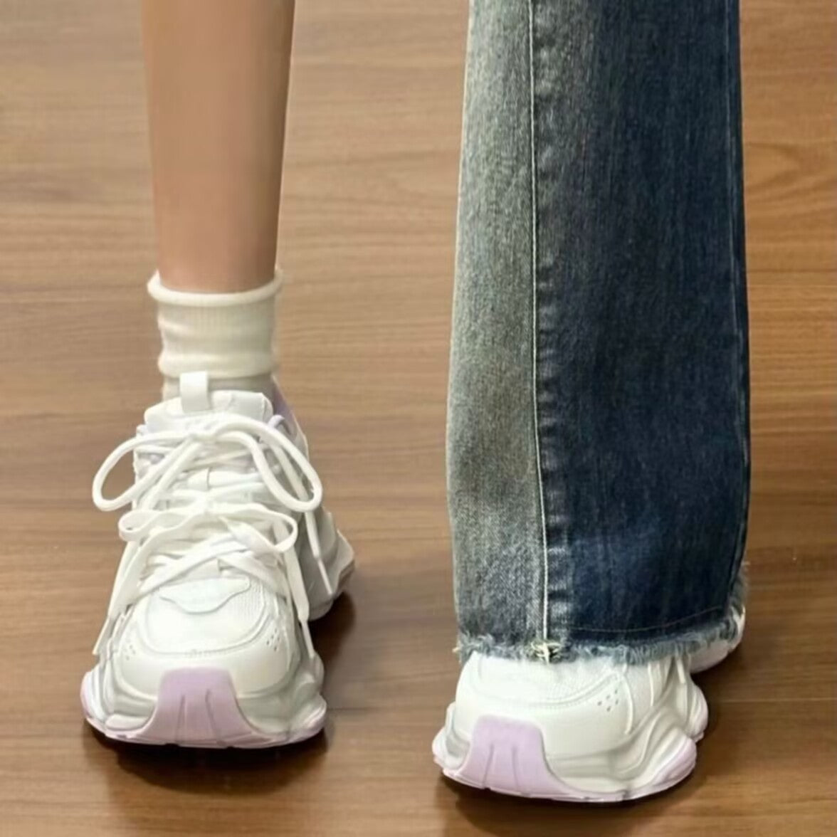 Damen Sneaker Chunky Bequem Strapazierfähig - BerlinGlamour
