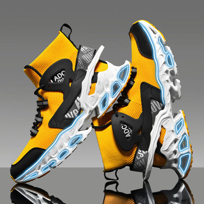 Damen Sneaker Sportlich Ergonomisch Weiches Innenfutter